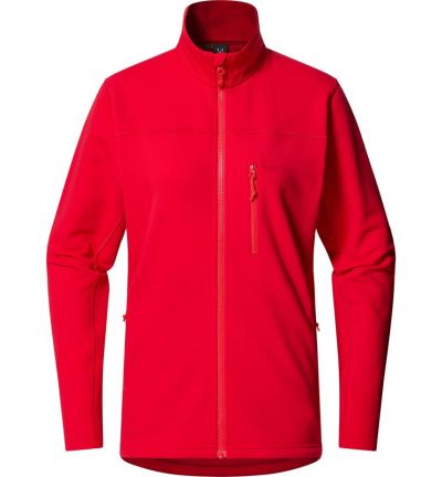 Haglöfs Rosson Mid Jacket Women Bright Red - XS