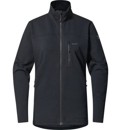 Haglöfs Rosson Mid Jacket Women True Black - XL