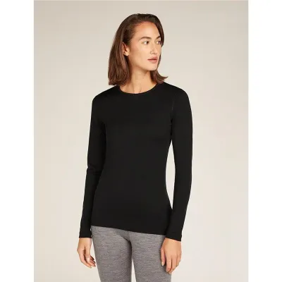 Icebreaker W 200 Oasis LS Creweewe Black - 3XL, kuva 1 / 1