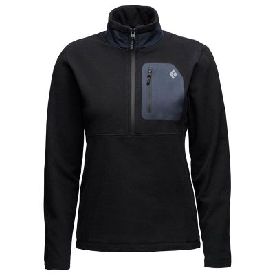 Black Diamond W Rift Hz Fleece Jacket Black-Black - L