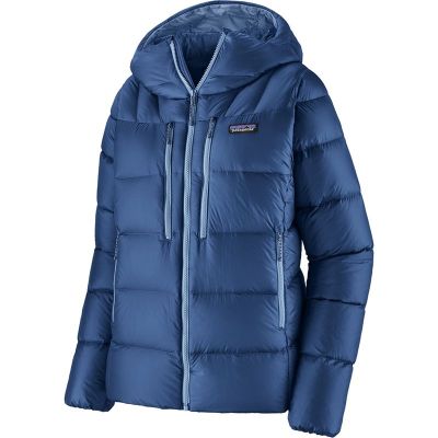 Patagonia W's Fitz Roy Down Hoody Clement Blue - XL
