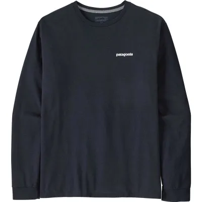 Patagonia M's L/S P-6 Logo Responsibili-Tee New Navy - XL, kuva 1 / 1