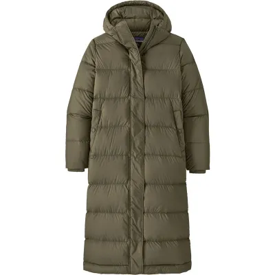 Patagonia W's Silent Down Long Parka Basin Green - XL, kuva 1 / 1