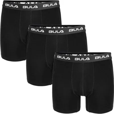 Bula Frame 3Pk Boxers Black - S, kuva 1 / 1