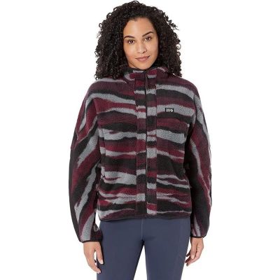Mountain Hardwear HiCamp Fleece Full Zip Hoodyn Cocoa Red Lands - M