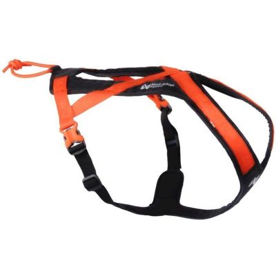 Non-stop dogwear Rush harness Black/Orange - 8
