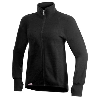 Woolpower Full Zip Jacket 400Jacket Black - XXXL