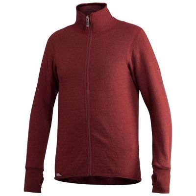 Woolpower Full Zip Jacket 400Jacket Rust Red - XL