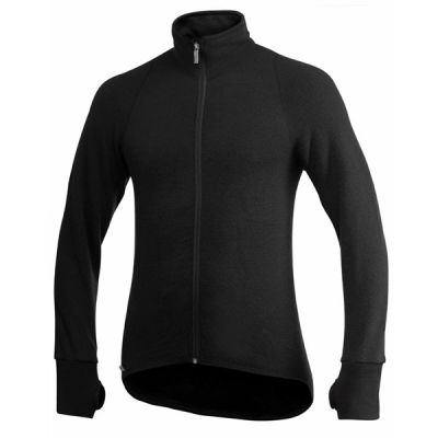Woolpower Full Zip Jacket 600 Black - L