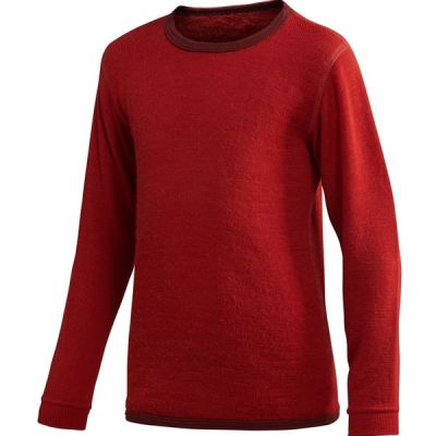 Woolpower Kids Crewneck 200 Autumn Red - 98/104 cl