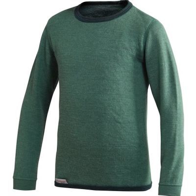 Woolpower Kids Crewneck 200 Lake Green - 98/104 cl