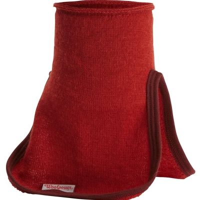 Woolpower Kids Mock Turtleneck 200 Autumn Red - 2-5