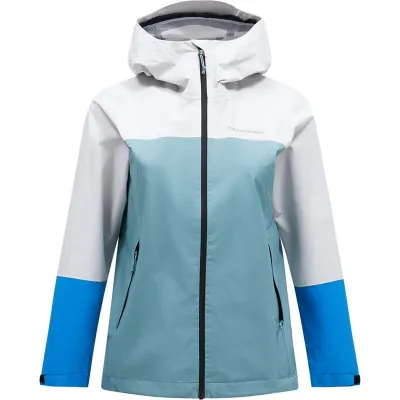 Peak Performance W Trail Hipe Shell Jacket Antarctica/Deluded Vision - L, kuva 1 / 1