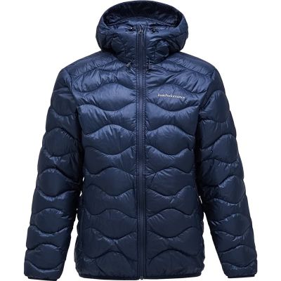 Peak Performance M Helium Down Hood Jacket Blue Shadow - XXL