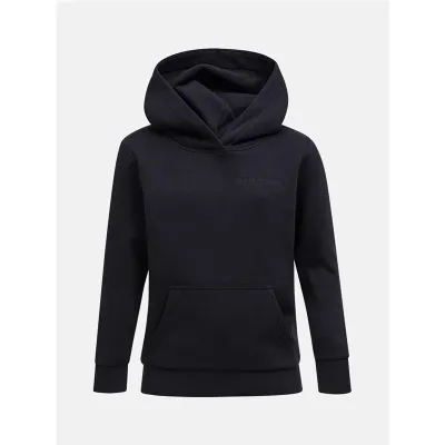 Peak Performance Jr Original Small Logo Hood Black - 140 cl, kuva 1 / 1