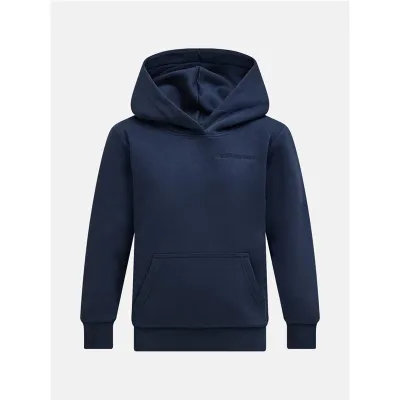 Peak Performance Jr Original Small Logo Hood Blue Shadow - 140 cl, kuva 1 / 1