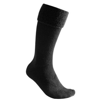 Woolpower Socks Knee-High 600 Black - 40-44