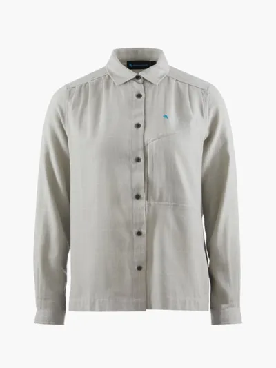 Klättermusen Helheim LS Shirt W's Smoke Grey-Clay - M, kuva 1 / 1