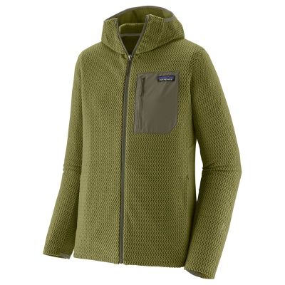 Patagonia M's R1 Air Full-Zip Hoody Caper Green - L