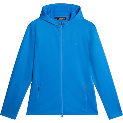 J.Lindeberg Aerial Full Zip Hood Sonic Blue - S