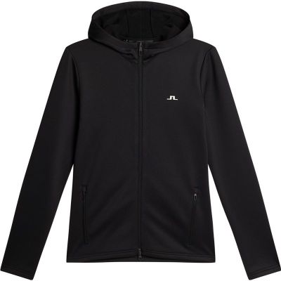J.Lindeberg Aerialle Zip Hood Black - S