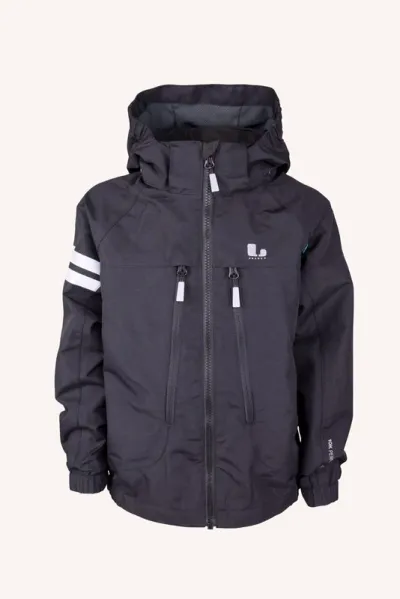Lindberg Lingbo Shell Jacket Black - 160, kuva 1 / 1