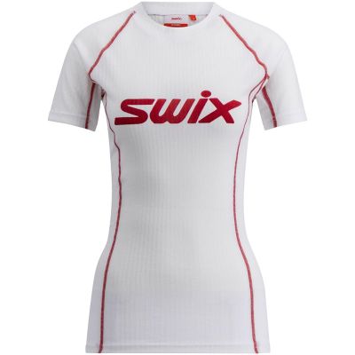 Swix V Racex Classic Short Sleeve W Bright White/Swix Red - M