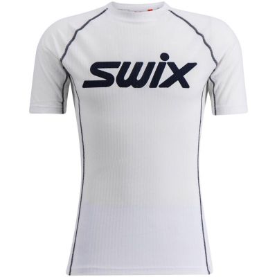 Swix V Racex Classic Short Sleeve M Bright White/ Dark Navy - XL