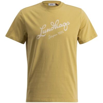 Lundhags Järpen Logo T-Shirt M Straw - S
