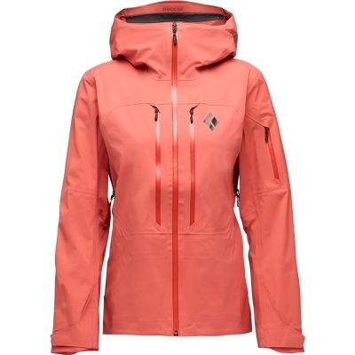 Black Diamond W Recon Lt Stretch Shell Baja Sunrise - XS