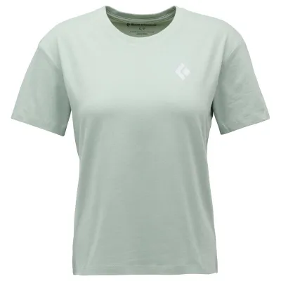 Black Diamond W Heritage Badge Ss Tee Agave - S, kuva 1 / 1