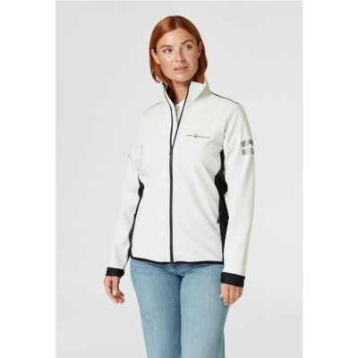 Sail Racing W Spray Softshell Storm White - M