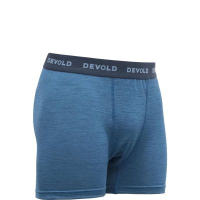 Devold Breeze Merino 150 Boxer Man Blue Melange - XXL