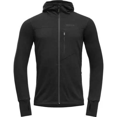 Devold Explorer Merino Hooded Jkt Man Black - L, kuva 1 / 1