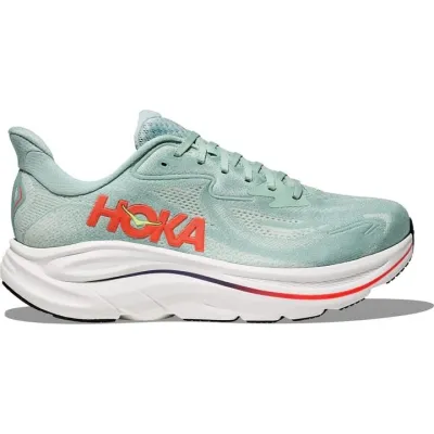 Hoka M Clifton 10 Wide Sage/Neon Flame - 40, kuva 1 / 1