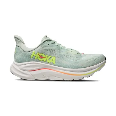 Hoka W Clifton 10 Wide Sea Glass/Neon Flame - 40, kuva 1 / 1