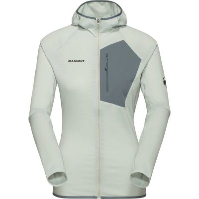 Mammut Aenergy Light ML Hooded Jacket Women Silver Sage/Strata - L