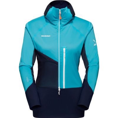 Mammut Eiger Speed ML Hybrid Half Zip Hoodie Women Sky/Night - S