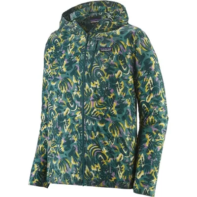 Patagonia M's Houdini Jkt Wild Botanist: Wetland Blue - L