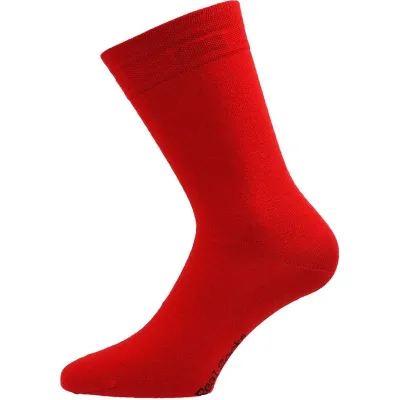 Real Socks Burning Chilli Basic Red - 44-47