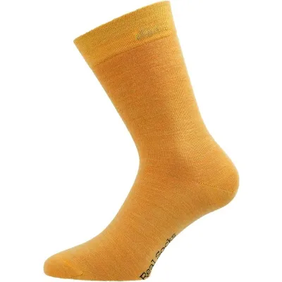 Real Socks Holy Mustard Dark Yellow - 36-39