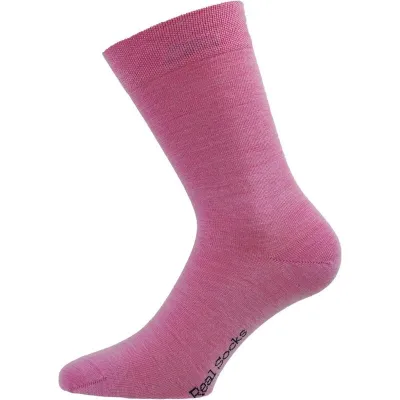 Real Socks Disco Bubbelgum Basic Pink - 36-39