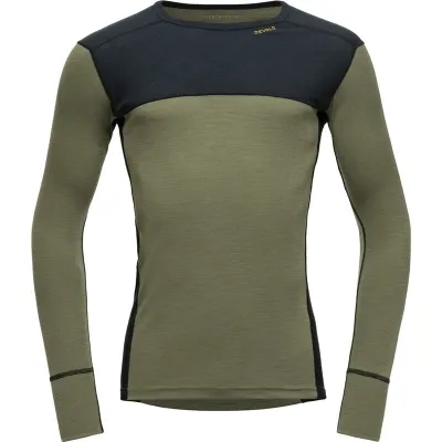Devold Lauparen Merino 190Shirt Man Ink/Lichen/Black - L, kuva 1 / 1