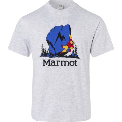 Marmot Bouldering Marty SS Light Grey Heather - S