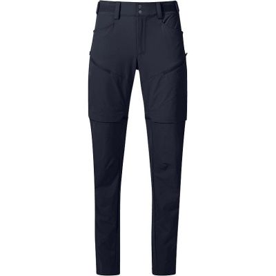 Bergans Convertible Zip-Off Softshell Pants Women Navy Blue - 42
