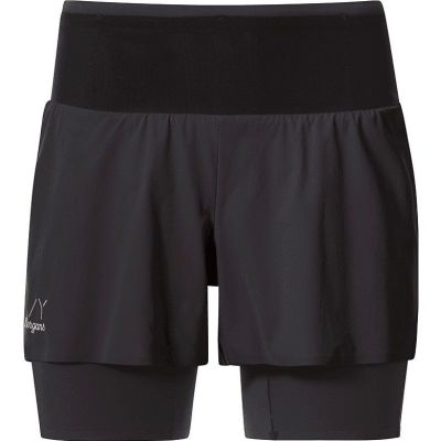 Bergans Y LightLine Fast 5"Shorts Women Dark Shadow Grey - XL