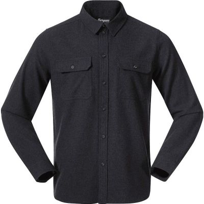 Bergans Nordmarka Flannel Shirt Men Navy Blue - L