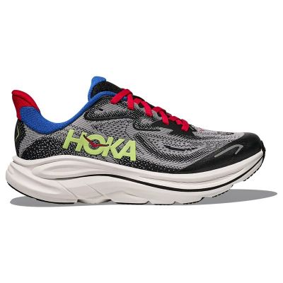 Hoka Y Clifton 10 Youth Foggy Grey/Black - 40 2/3