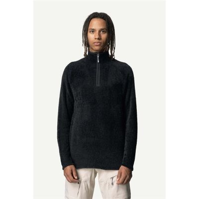 Houdini M's Lykan Half Zip True Black - XXL