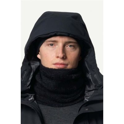 Houdini Lykan Neck Gaiter True Black - S